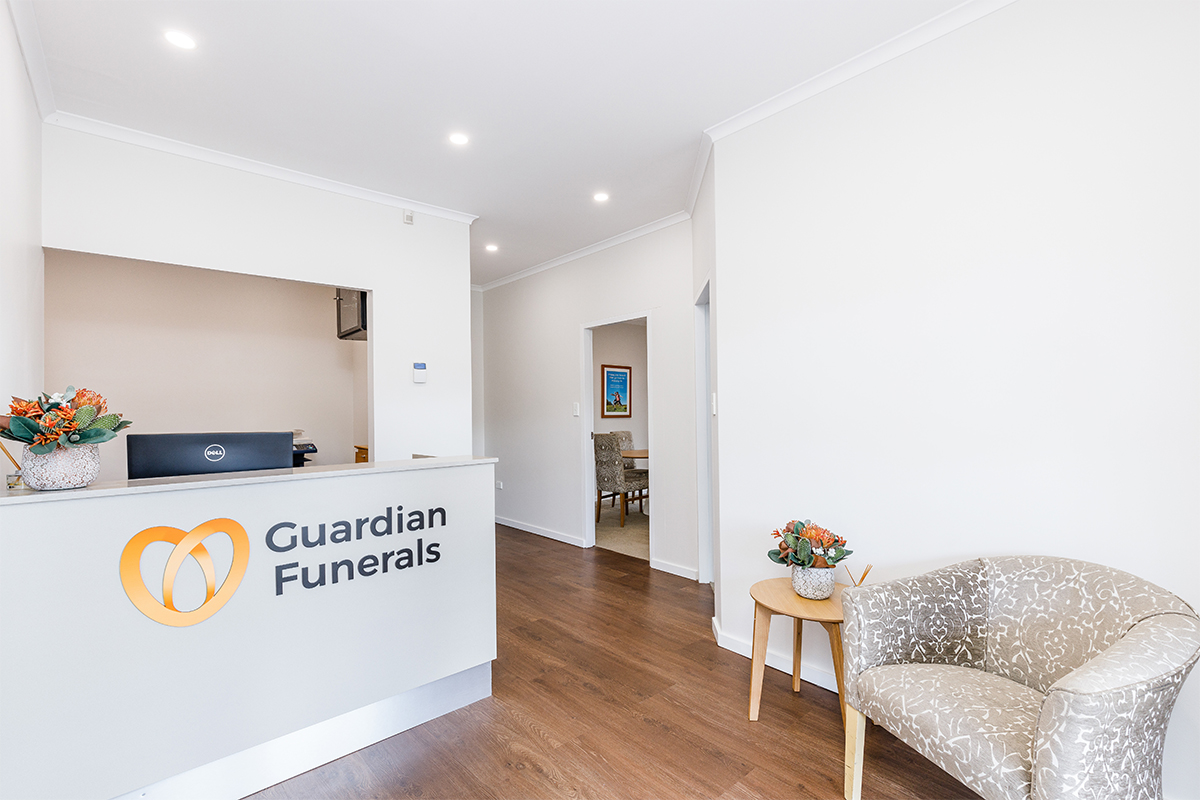 Guardian Funerals Campbelltown Reception